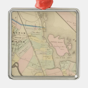 Pelham, Pelham Landsitz, New York Silbernes Ornament
