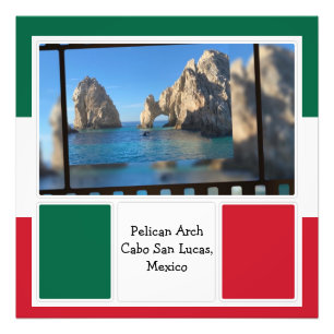 Pelican Arch, Cabo San Lucas Fotodruck
