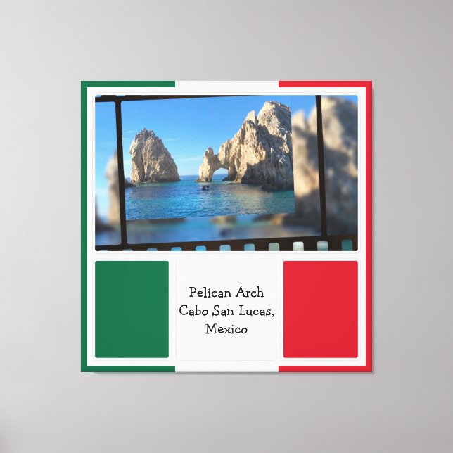 Pelican Arch, Cabo San Lucas Leinwanddruck (Vorderseite)