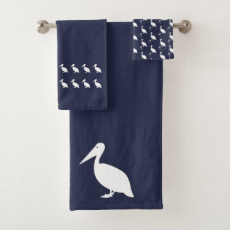 Pelican Bath Ocean Casquette bleu et blanc