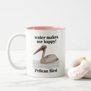 Pelican Bird Zweifarbige Tasse