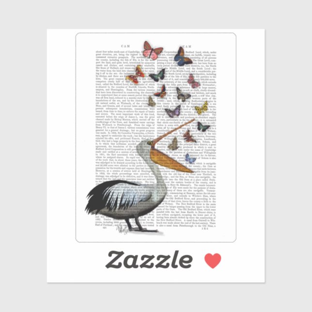 Pelican & Butterfisch Aufkleber (Blatt)