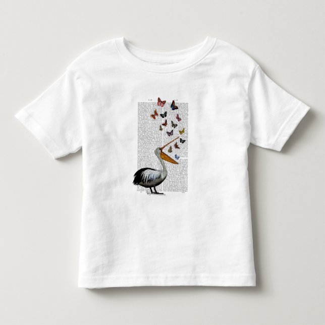 Pelican & Butterfisch Kleinkind T-shirt (Vorderseite)