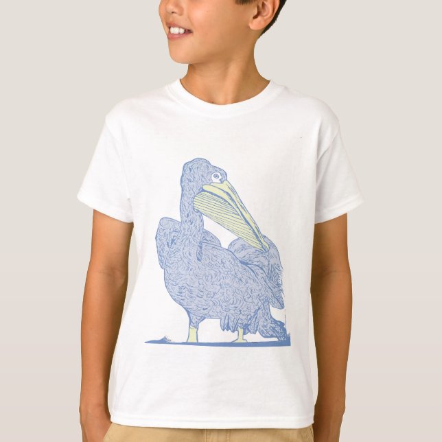 Pelican Kids Ringer Shirt (Vorderseite)