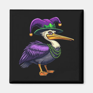 Pelican Mardi Gras - Karnevalspass für Tierfreude Magnet