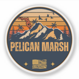 Pelican Marsh, Florida Aufkleber
