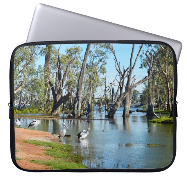 Pelican Oasis Berri Riverland South Australia, Laptopschutzhülle (Vorderseite)