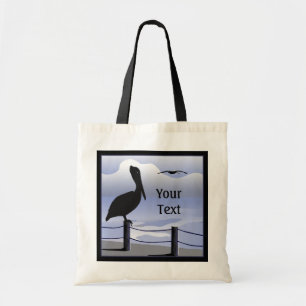Pelican Ocean Shoreline Toe Bag Tragetasche