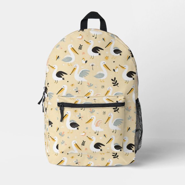 Pelican Paradies Bedruckter Rucksack (Vorderseite)