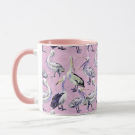 Pelican Pattern Tasse