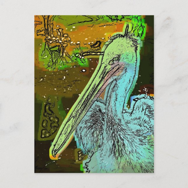 PELICAN POSTKARTE (Vorderseite)