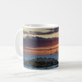 Pelican Rock Sunset, Dauphin Island, Alabama Kaffeetasse