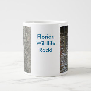 Pelican Squirrel Florida Wildlife Rocks Tasse