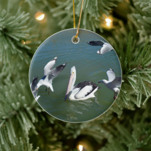 Pelican und die Gate Crashers, Keramik Ornament