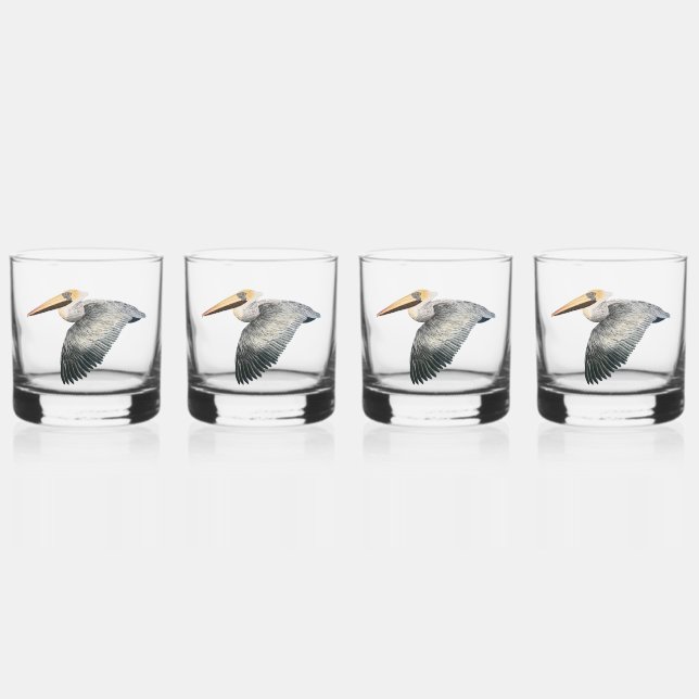 Pelican Whiskey Glass - 4 Set Whiskyglas (Vorderseite)