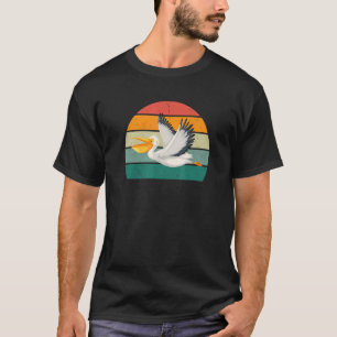 Pelicans Big Beak Pelican Beak Fish Fish Flügel Ro T-Shirt