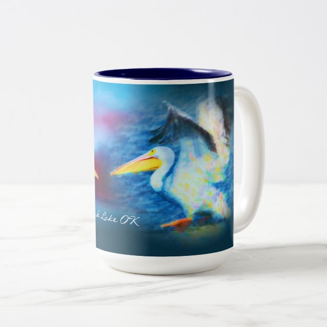pélicans duo 19 mug (Devant droit)