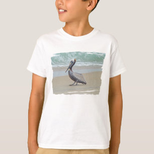 Pelikan auf äußeren Banken OBX NC T-Shirt