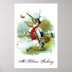 PELIKAN FISCHEN MR POSTER