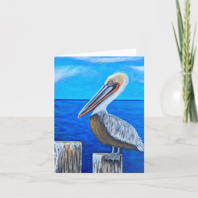 Pelikan Karte (Vorderseite)