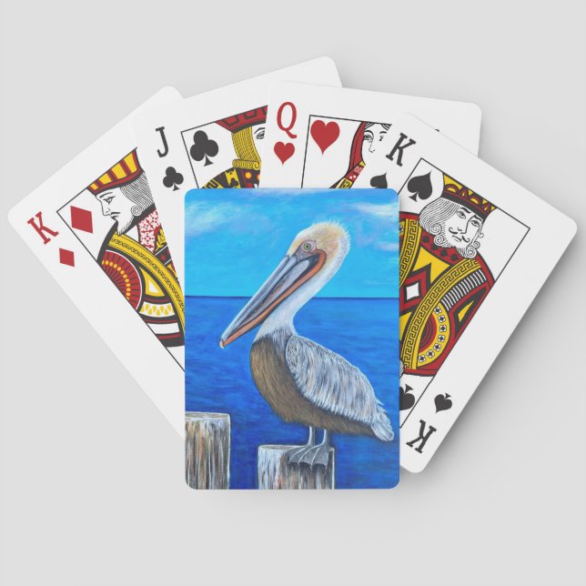 Pelikan Spielkarten (Rückseite)