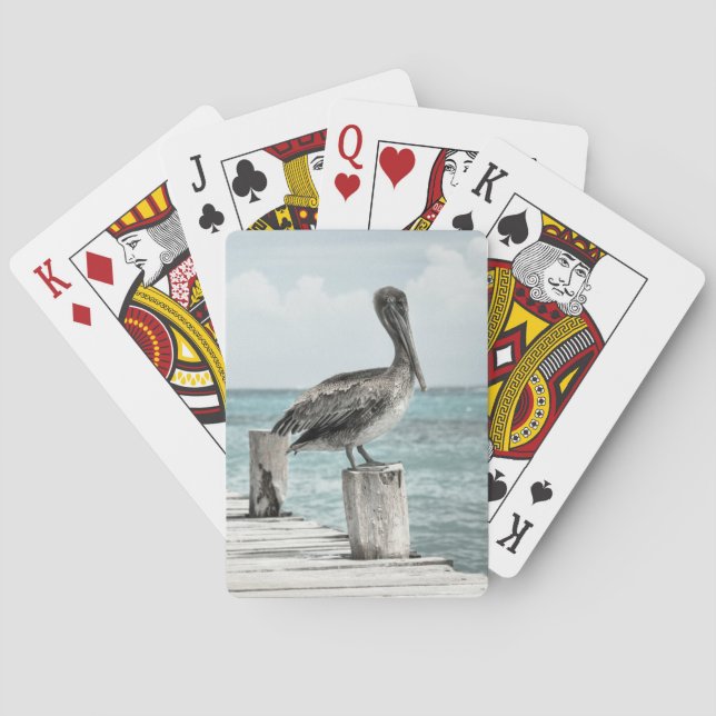 Pelikan-Spielkarten Spielkarten (Rückseite)