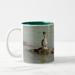 Pelikan-Tasse Zweifarbige Tasse
