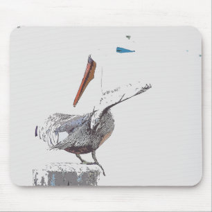 Pelikan-Vogel-Tier-Tiere Mousepad