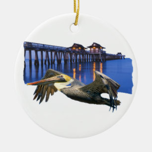 Pelikane Keramikornament
