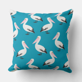 Pelikanmuster Kissen