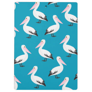 Pelikanmuster Klemmbrett