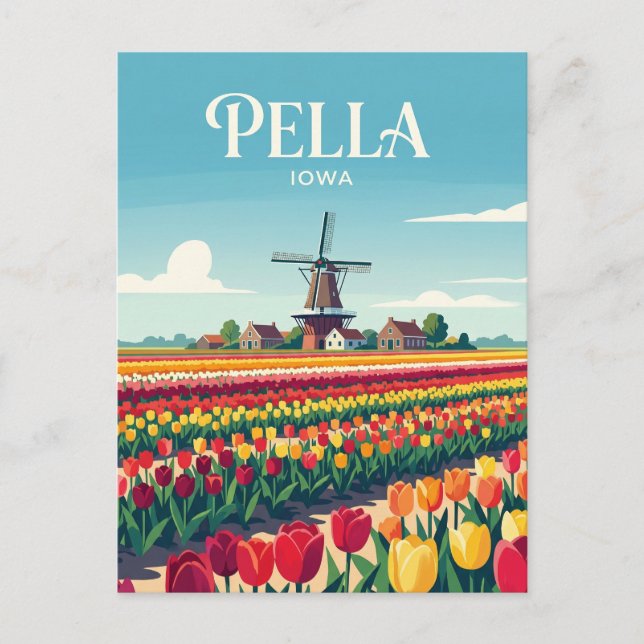Pella USA Postkarte (Vorderseite)