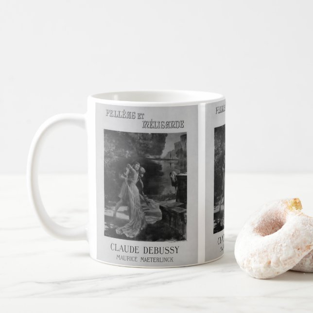 Pelleas und Melisande Opera, 1902 Kaffeetasse (Mit Donut)