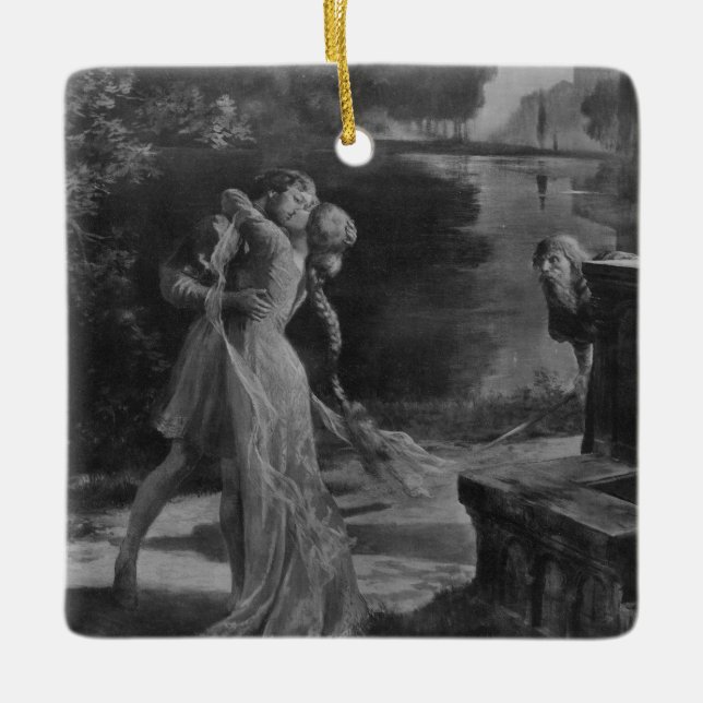 Pelleas und Melisande Opera, 1902 Keramikornament (Vorderseite)