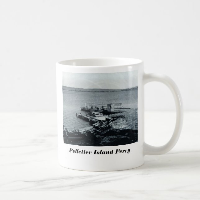 Pelletier Insel-Fähre Kaffeetasse (Rechts)