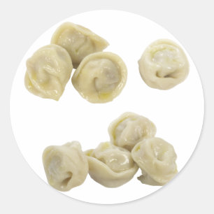 Pelmeni Runder Aufkleber