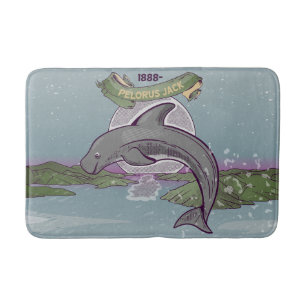 Pelorus Jack Neuseeland Dolphin Badematte