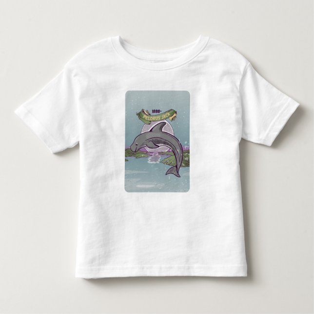 Pelorus Jack Risso-Dolphin Kleinkind T-shirt (Vorderseite)