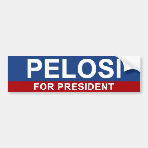 Pelosi für Präsidenten Autoaufkleber