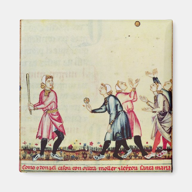 Pelota im Freien Magnet (Vorne)
