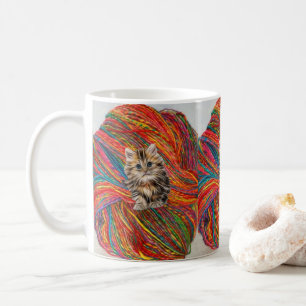 Pelote de laine Chatons  Tasse