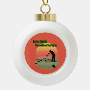 Pelouse Bowls Les Gagnants Design, Ornement de Noë