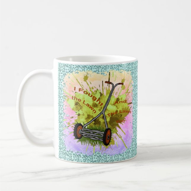 Pelouse papa tasse (Gauche)