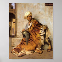Pelt Händler von Kairo Canvas Print