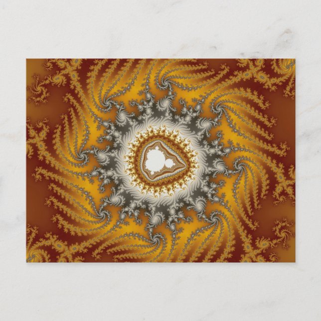 Pelz - Fraktal Postkarte (Vorderseite)