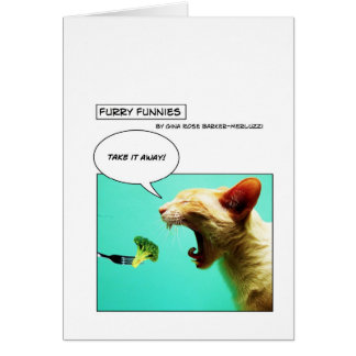 PelzFunnies ~ Katze und Brokkoli