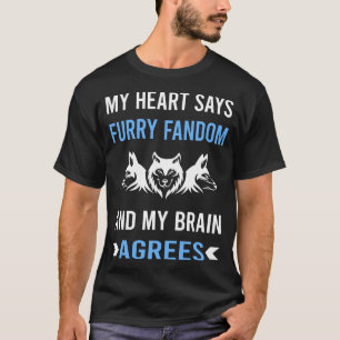 Pelzige Fangemeinschaft Furrie Fursona Fursuit Ant T-Shirt