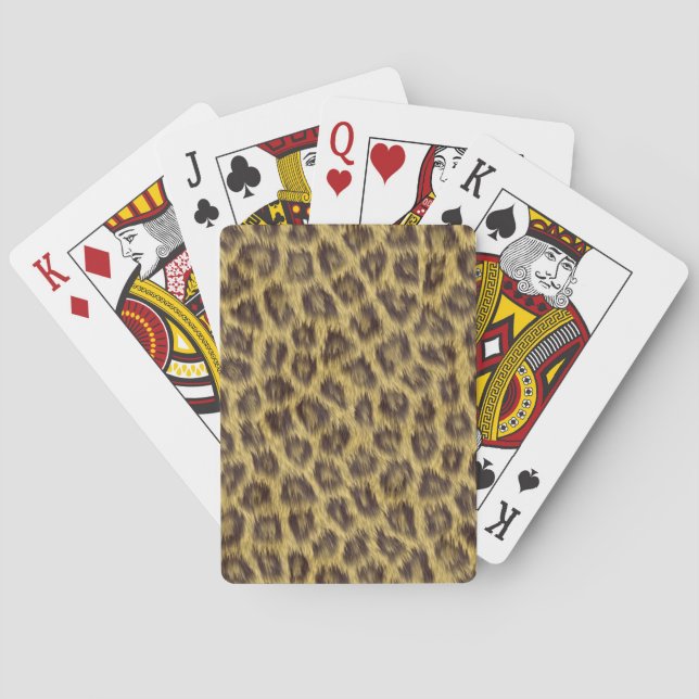 Pelzstruktur Spielkarten (Rückseite)