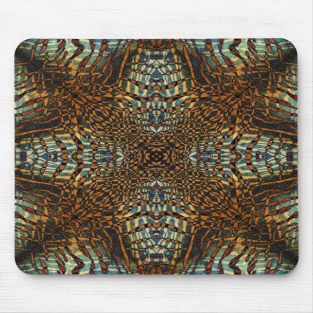 Pelztiermuster Mousepad (Vorne)