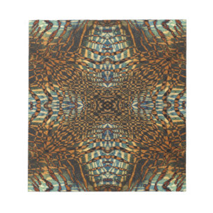 Pelztiermuster Notizblock